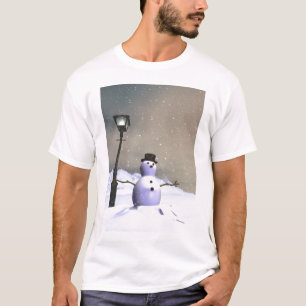 De T-shirt van het Man van de sneeuw