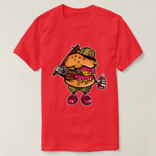 De T-shirt van het Man van het Honkbal van de