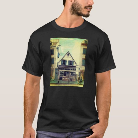 De T-Shirt van het rijdende huis (NYC) (Voorkant)