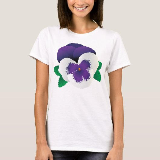 De T-shirt van het viooltje (Voorkant)
