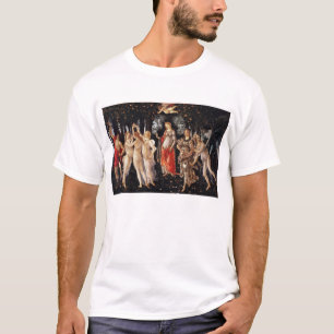 De T-shirt van Primavera van Botticelli