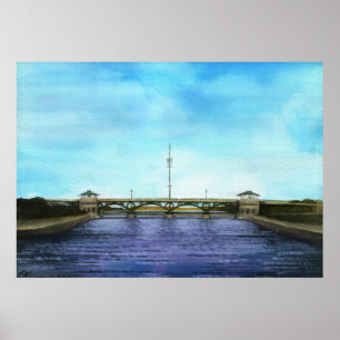 De T - shirts Barrage Poster