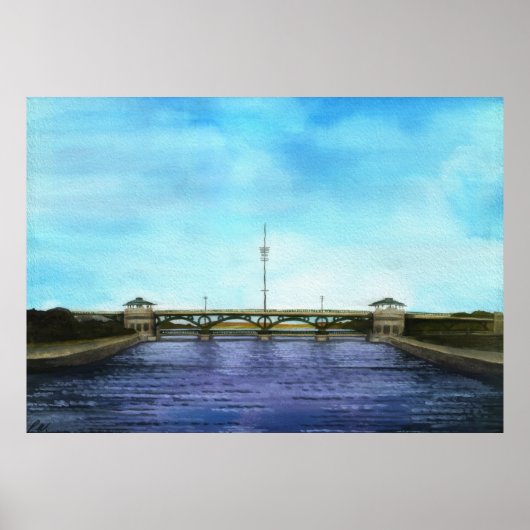 De T - shirts Barrage Poster (Voorkant)