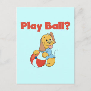 De T-shirts en de Giften van de Bal van het spel Briefkaart