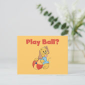 De T-shirts en de Giften van de Bal van het spel Briefkaart (Staand voorkant)