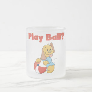 De T-shirts en de Giften van de Bal van het spel Matglas Koffiemok
