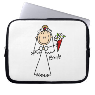 De T-shirts en de Giften van de Bruid van het Cijf Laptop Sleeve