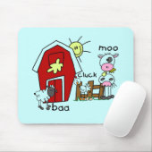 De T-shirts en de Giften van de Dieren van het Boe Muismat (Met muis)