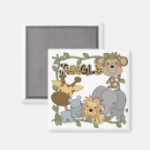 De T-shirts en de Giften van de Dieren van het Oer Magneet (Voorkant / Achterkant)