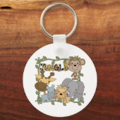 De T-shirts en de Giften van de Dieren van het Oer Sleutelhanger (Voorkant)