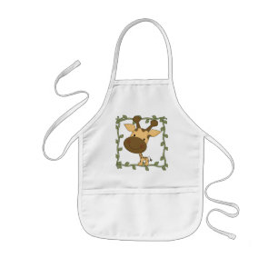 De T-shirts en de Giften van de Giraf van het baby Kinder Schort