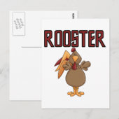 De T-shirts en de Giften van de haan Briefkaart (Voorkant / Achterkant)