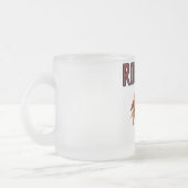 De T-shirts en de Giften van de haan Matglas Koffiemok (Links)