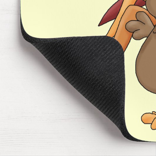 De T-shirts en de Giften van de haan Muismat (Hoek)