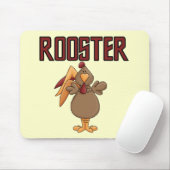 De T-shirts en de Giften van de haan Muismat (Met muis)