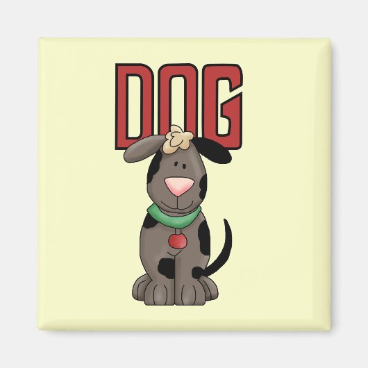 De T-shirts en de Giften van de hond Magneet (Voorkant)