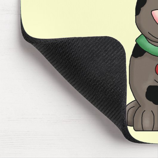 De T-shirts en de Giften van de hond Muismat (Hoek)