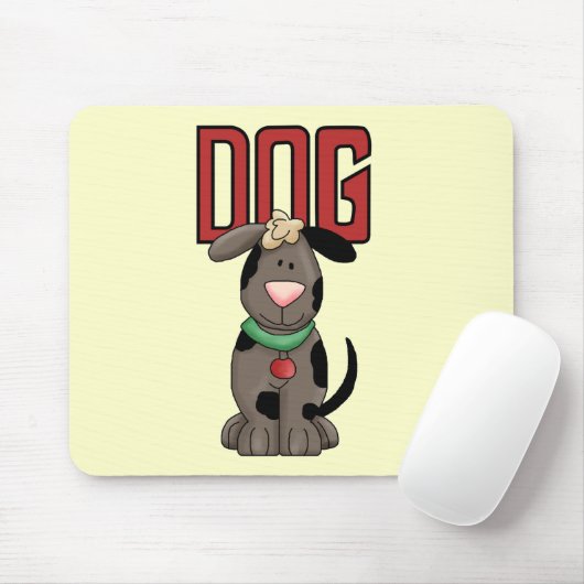 De T-shirts en de Giften van de hond Muismat (Met muis)