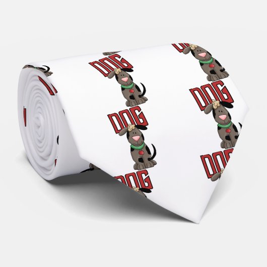 De T-shirts en de Giften van de hond Stropdas (Opgerold)