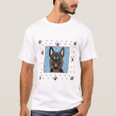 De T-shirts en de Giften van de Hond van de Duitse (Voorkant)