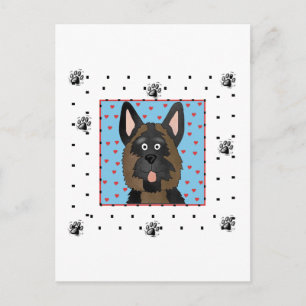 De T-shirts en de Giften van de Hond van de Duitse Briefkaart