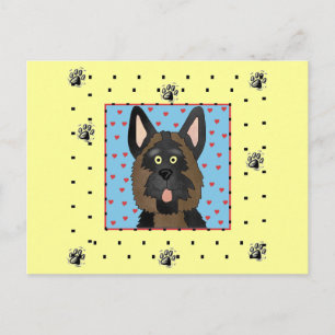 De T-shirts en de Giften van de Hond van de Duitse Briefkaart