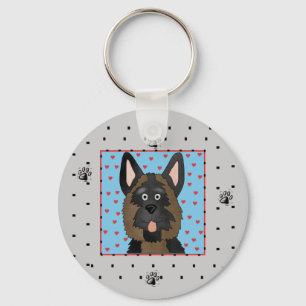 De T-shirts en de Giften van de Hond van de Duitse Sleutelhanger
