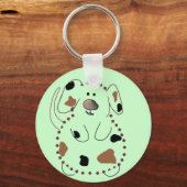 De T-shirts en de Giften van de Hond van de Sleutelhanger (Voorkant)