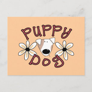 De T-shirts en de Giften van de Hond van het Puppy Briefkaart