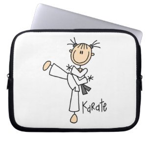 De T-shirts en de Giften van de Karate van het Mei Laptop Sleeve