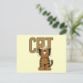 De T-shirts en de Giften van de kat Briefkaart (Staand voorkant)