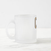 De T-shirts en de Giften van de kat Matglas Koffiemok (Links)