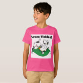 De T-shirts en de Giften van de Kietelend (Voorkant volledig)