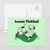 De T-shirts en de Giften van de Kietelend Briefkaart (Voorkant / Achterkant)