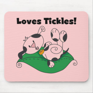 De T-shirts en de Giften van de Kietelend gevoelen Muismat