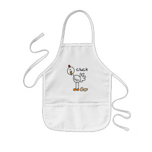 De T-shirts en de Giften van de Kip van het Cijfer Kinder Schort