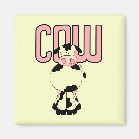 De T-shirts en de Giften van de koe Magneet (Voorkant)