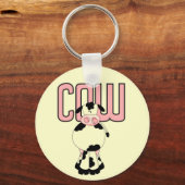 De T-shirts en de Giften van de koe Sleutelhanger (Voorkant)