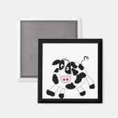 De T-shirts en de Giften van de Koe van het boerde Magneet (Voorkant / Achterkant)