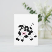 De T-shirts en de Giften van de Koe van het Briefkaart (Staand voorkant)