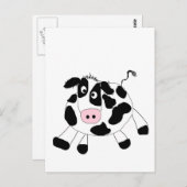 De T-shirts en de Giften van de Koe van het Briefkaart (Voorkant / Achterkant)