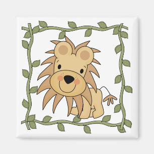 De T-shirts en de Giften van de Leeuw van het baby Magneet