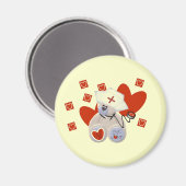 De T-shirts en de Giften van de Liefde van de Verp Magneet (Voorkant / Achterkant)