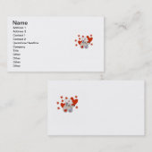 De T-shirts en de Giften van de Liefde van de Visitekaartje (Voorkant / Achterkant)