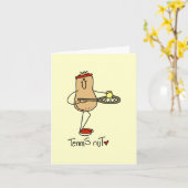 De T-shirts en de Giften van de Noot van het Kaart (Gele Bloem)