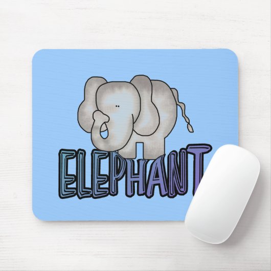 De T-shirts en de Giften van de olifant Muismat (Met muis)