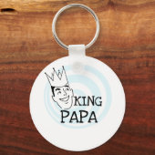 De T-shirts en de Giften van de Pa van de koning Sleutelhanger (Voorkant)