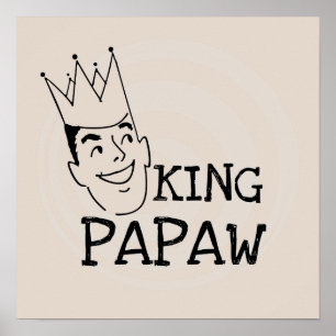 De T-shirts en de Giften van de Papaja van de koni Poster
