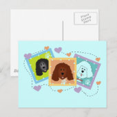 De T-shirts en de Giften van de Portretten van de Briefkaart (Voorkant / Achterkant)