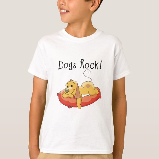 De T-shirts en de Giften van de Rots van honden (Voorkant)